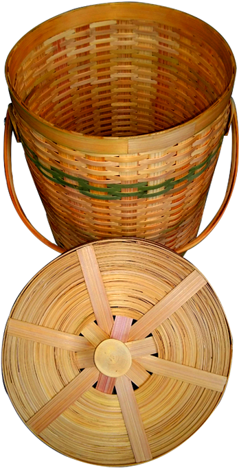 Exclusionary Light Brown Bamboo Tiffin Box - Tiffin Carrier (1000x1000), Png Download