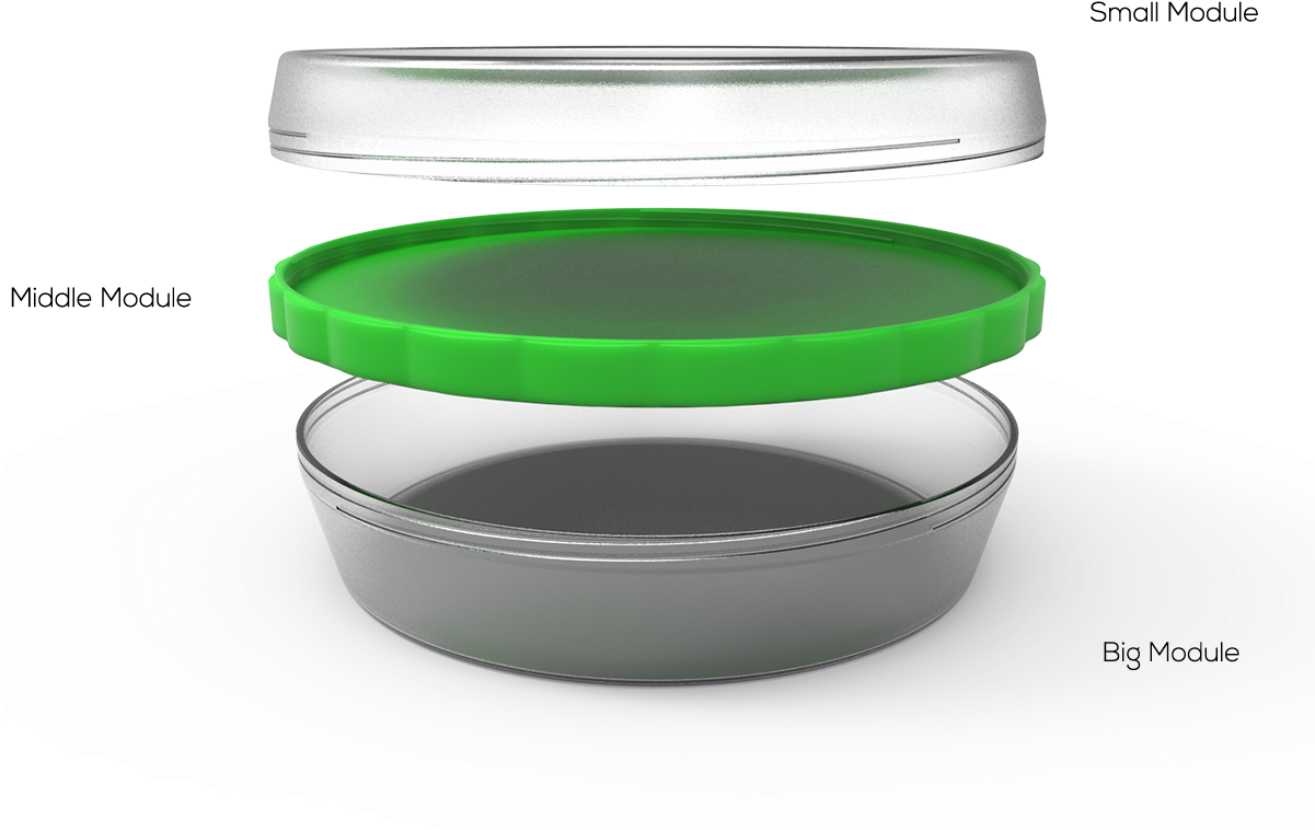 Lunch Box Modules Of Lunch Box - Lunchbox (1200x885), Png Download