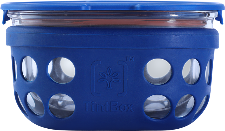 Borosilicate Glass Lunch Box & Carry Bag - Borosil Microwavable Borosilicate Glass Klip N Store (800x800), Png Download