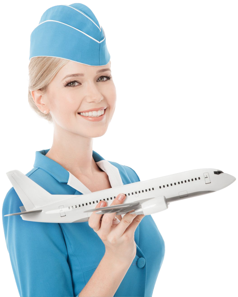 Flight Attendant Png (580x580), Png Download