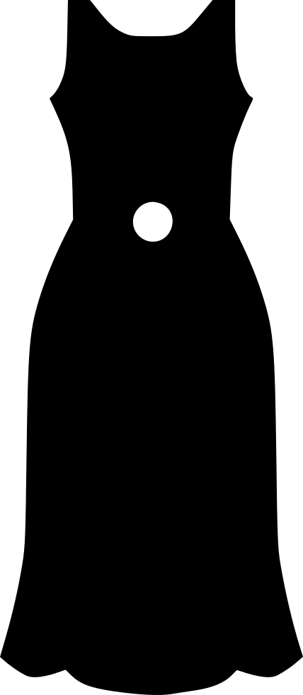 Evening Lady Woman Girl Dress Comments (428x980), Png Download