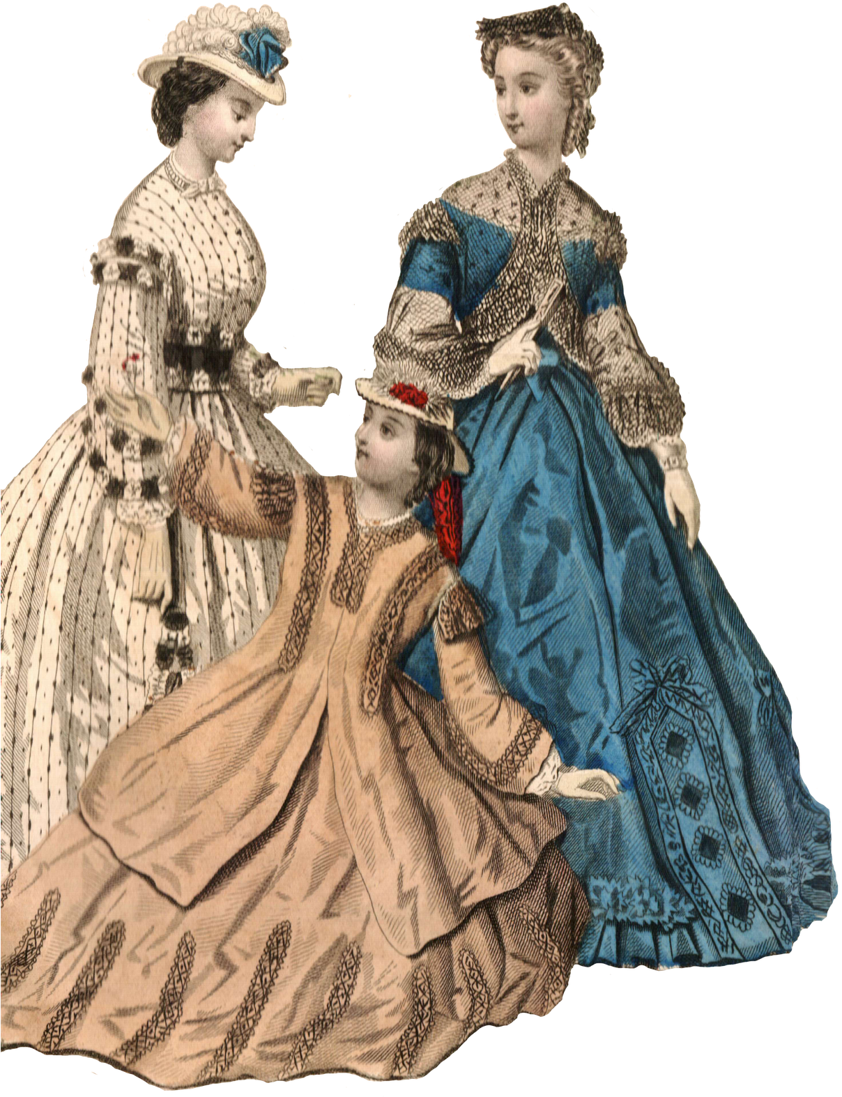 Edwardian Ladies Free Png Image (1215x1600), Png Download