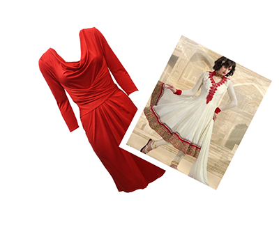 Clients Can Avail From Us An Exclusive Gamut Of Ladies - Ladies Dresses (400x323), Png Download