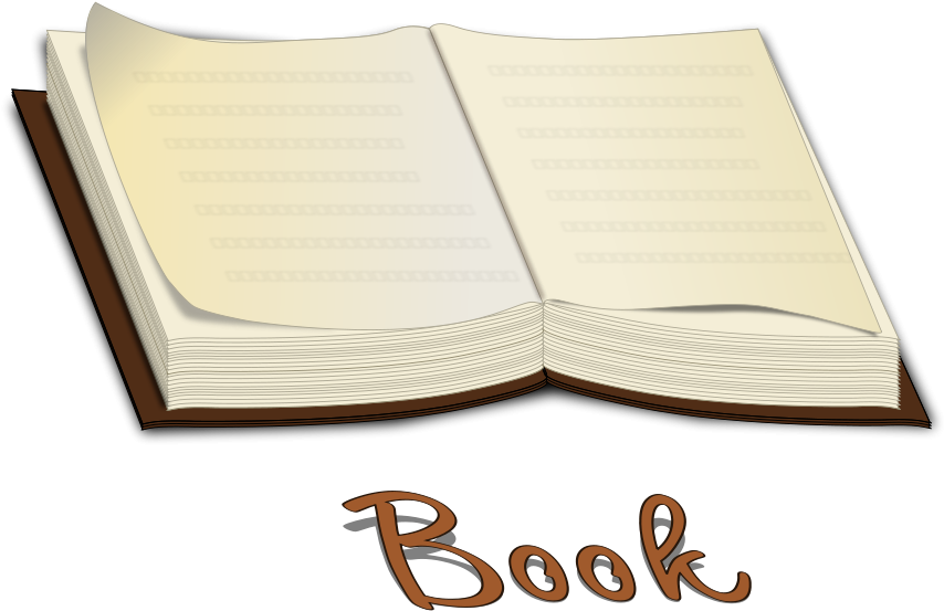 This Free Clipart Png Design Of Vector Book (900x900), Png Download