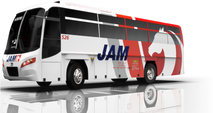 Jam Recently Took A Leap Forward And Has Brought Travel - Jam Bus (711x397), Png Download
