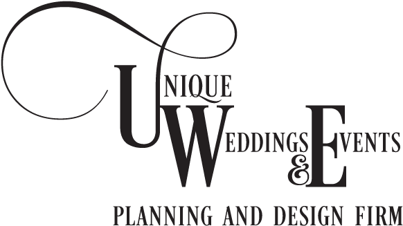 Unique Weddings & Events In New Orleans Logo - Wedding Events Unique Logo (632x517), Png Download
