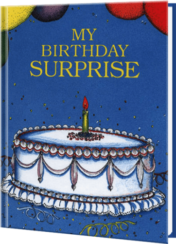 Personalized My Birthday Surprise Book - Birthday Surprise (500x500), Png Download