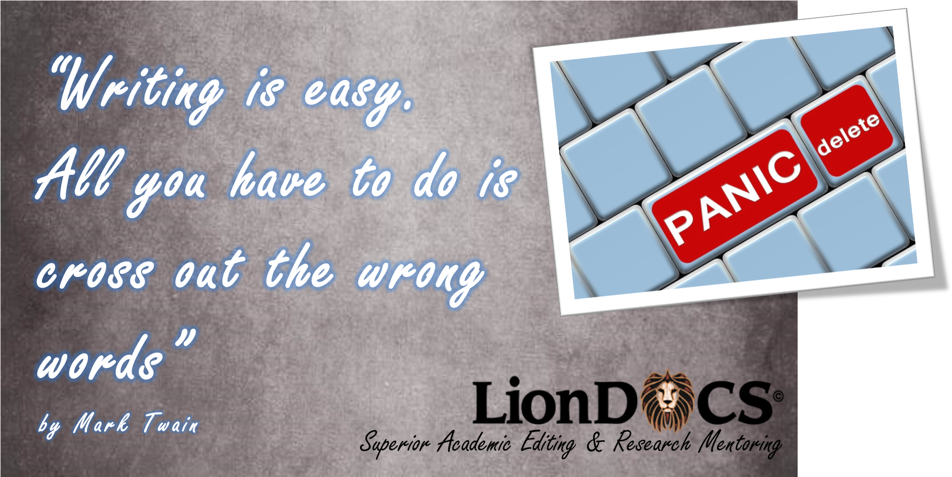 Writing Is Easy - Sonreir (1914x956), Png Download