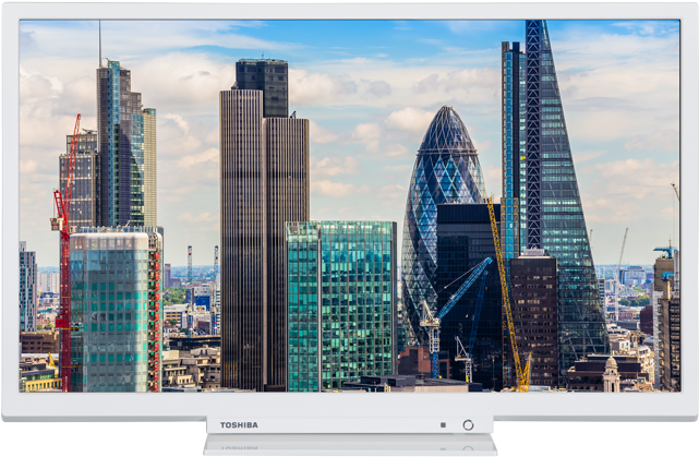 24" Toshiba Hd Ready Tv Front - London (640x640), Png Download