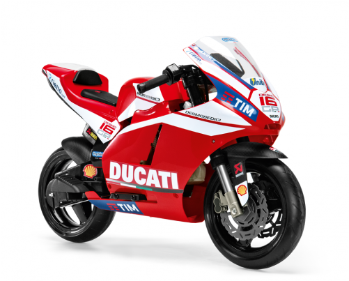 Ducati Gp Kids 12v Electric Motorbike Fronts - Ducati Gp Mc0020 Peg Perego (500x500), Png Download