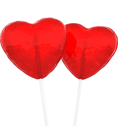 Adecco Programs And Partnerships - Red Heart Lollipop Png (381x405), Png Download