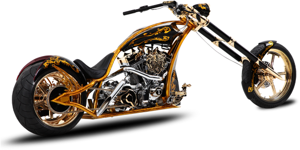 Kustom Bike Village - Orange County Choppers Choppers (600x332), Png Download