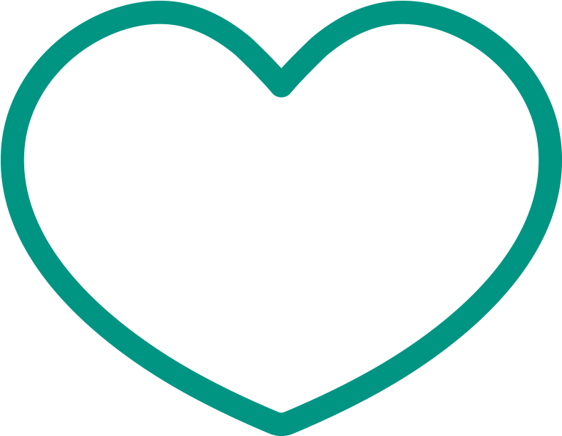 Hospice Is Covered By Medicare, Medicaid, And Private - Turquoise Heart Transparent Background (1000x1000), Png Download