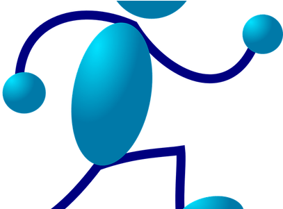 Transparent Stock Pathway Huge Freebie Svg - Cartoon Stick Man Png (450x300), Png Download