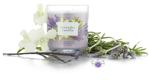 A Dazzling Ring & A Chance To Win A $10,000 Ring In - Yankee Candle Large Jar Candle (600x480), Png Download