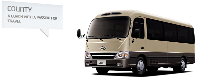 A Coach With A Passion For Travel - Hyundai Bus (940x400), Png Download