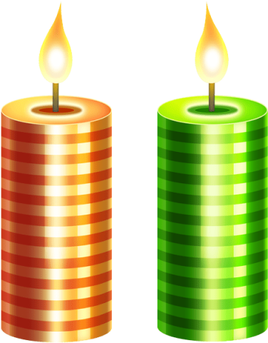 Free Png Christmas Candle's Png Images Transparent - Candle Png (480x480), Png Download