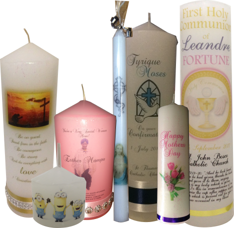 Personalised Candle - Candle (468x457), Png Download