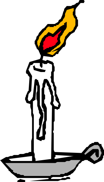 Small - Candle Clip Art (342x599), Png Download