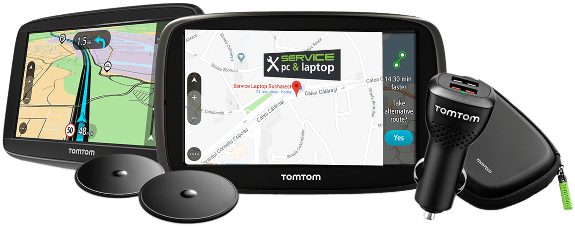 Service Pc Laptop Bucuresti Reparatii Gps Actualizare - Tomtom Start 52 Handheld/fixed 5" Touchscreen 235g (1200x1000), Png Download
