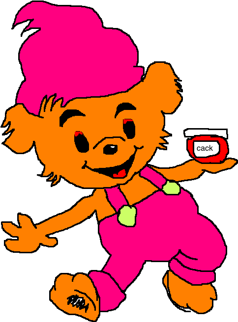 Bamse On Cack - Cartoon (1024x768), Png Download