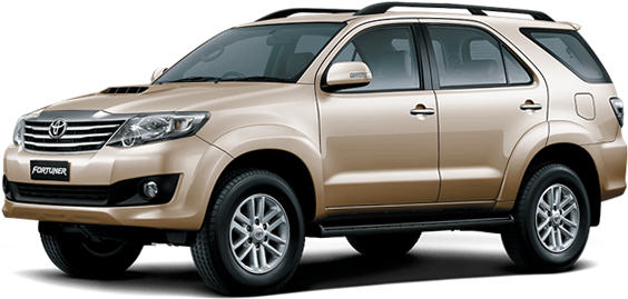 Toyota Fortuner - Toyota Fortuner Color Beige (700x500), Png Download