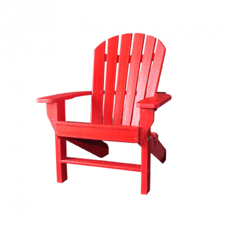 Seaside Adirondack Chair - Red Adirondack Chair Transparent (460x460), Png Download