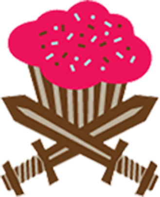 Cupcake Wars - Cupcake War Clipart (329x404), Png Download