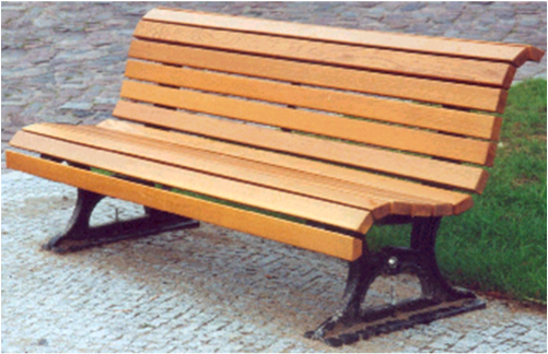 Park Bench Tpb-965 "potsdam" - Bench (520x500), Png Download
