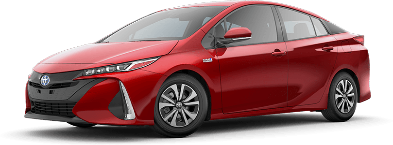 2018 Toyota Prius Prime - Black 2018 Prius Prime (1000x562), Png Download