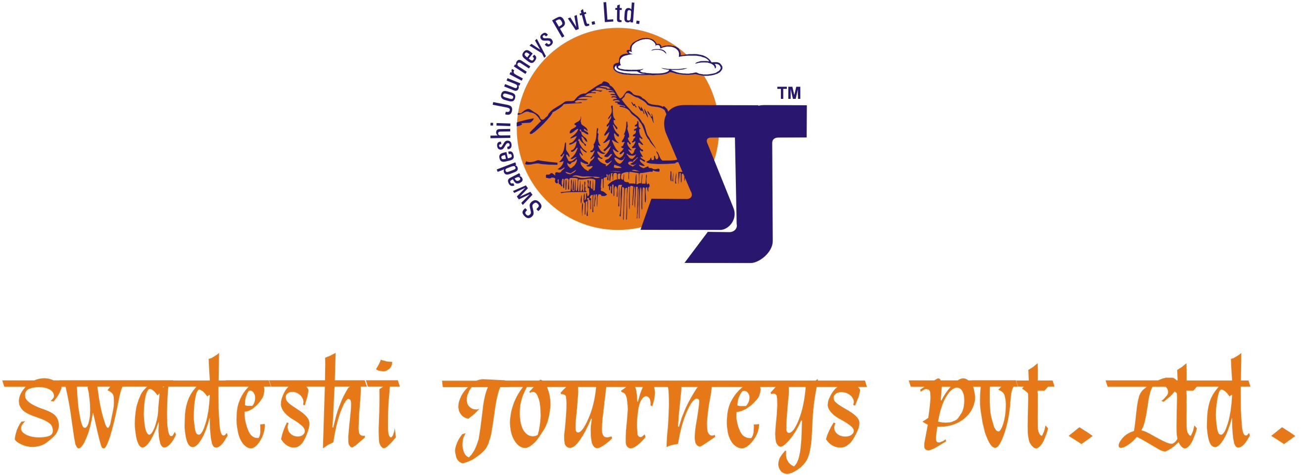 Swadeshi Journeys Is The Best Indian Tour Operator - Graphic Design (2675x1026), Png Download