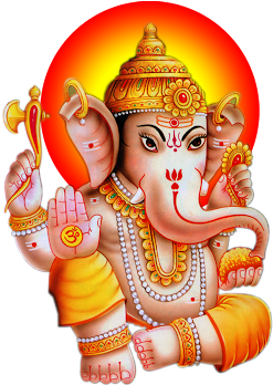 Fresh Wallpaper Ganpati Photo Pngfl Lord Vinayaka Transperant - Ganesh Png (400x394), Png Download