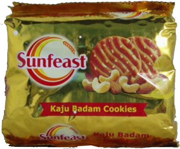 Zoom - Sunfeast Kaju Badam Cookies 75gms (600x600), Png Download