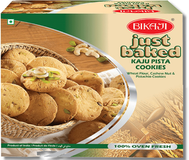 Kaju Pista Cookies Bikaji (730x545), Png Download