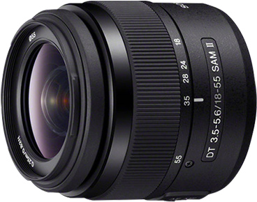 Dt 18 55mm F3 - Dt Sam Ii 18 55mm F 3.5 5.6 (494x358), Png Download