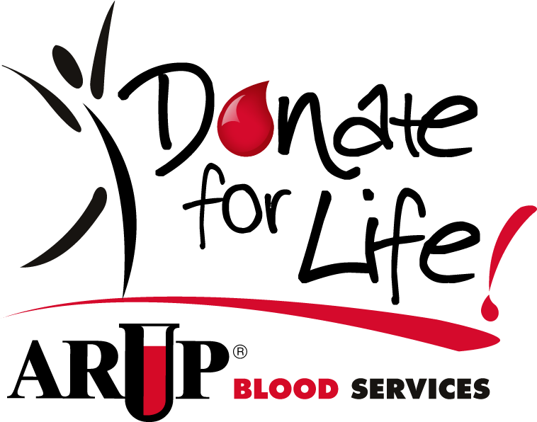 Arup Blood Services Donate For Life - Serving Life Blood Bank (800x617), Png Download