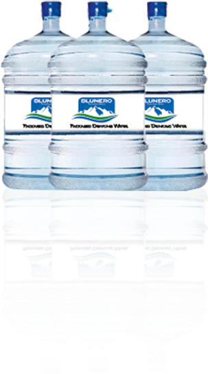 Blunero Packaged Water Jar - Water (310x560), Png Download