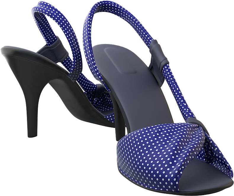 Checkered Cley - Ladies Sandal Images Png (1000x1000), Png Download