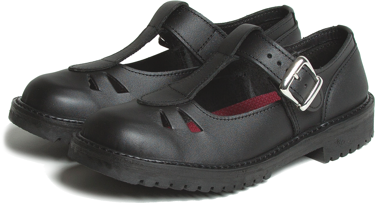 Women's Footwear - Kickers T Bar Womens (1800x1200), Png Download