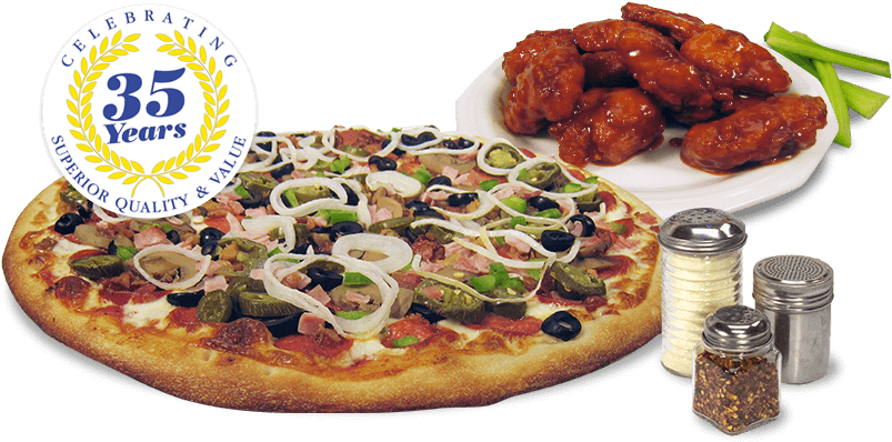Buffalo, New York Style Pizza Restaurant - Elche (820x406), Png Download