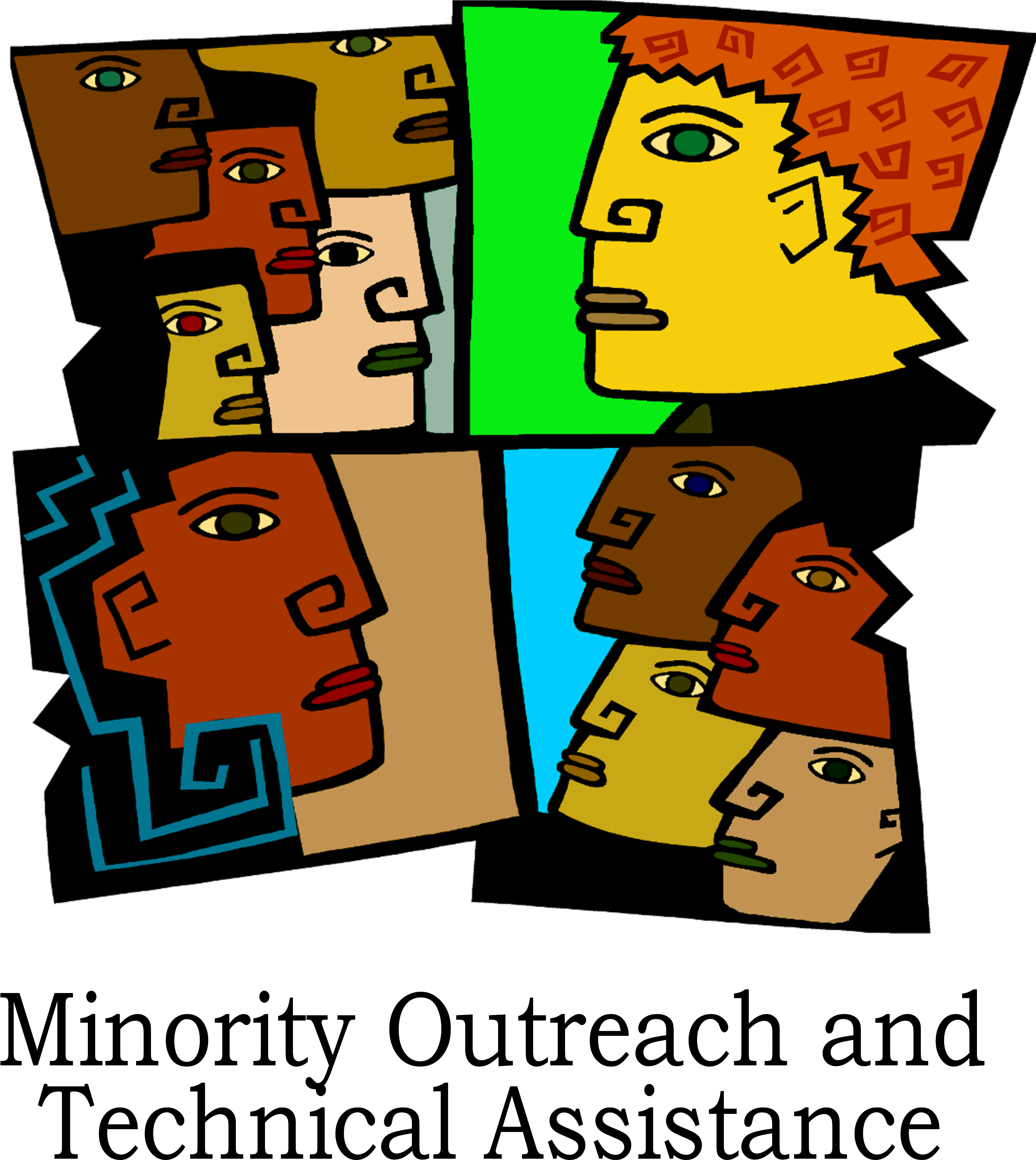 The Minority Outreach And Technical Assistance Program - Outreach Minority (3641x4095), Png Download