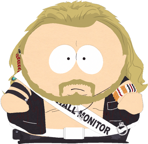 Dawg The Hall Monitor - Cartman As Dog The Bounty Hunter (960x540), Png Download