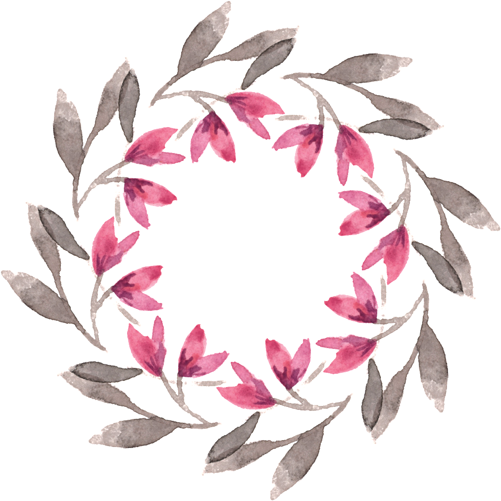 Beautiful Green Leaf Hd Garland Png - Baby Name Watercolor (1024x1024), Png Download