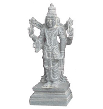 Perumal Statue - Perumal Statue White (640x440), Png Download