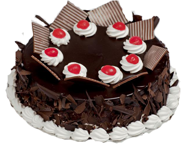 Cake - - Chocolate Black Forest Cake Designs (400x300), Png Download