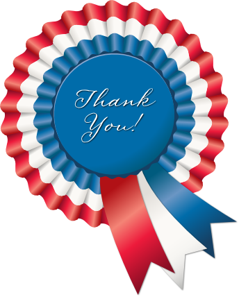 Thank You For Your Membership - Thank You Ribbon Transparent (344x428), Png Download