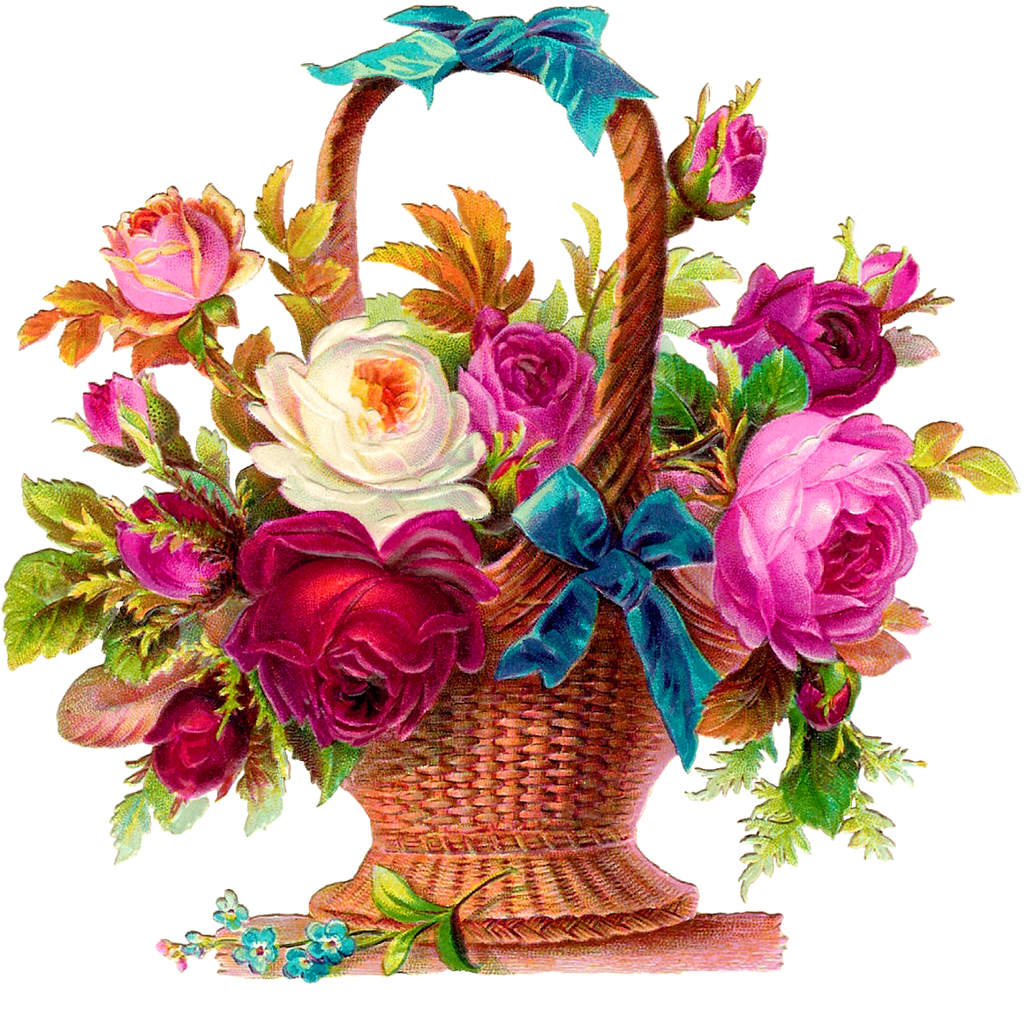 clipart mom day flowers