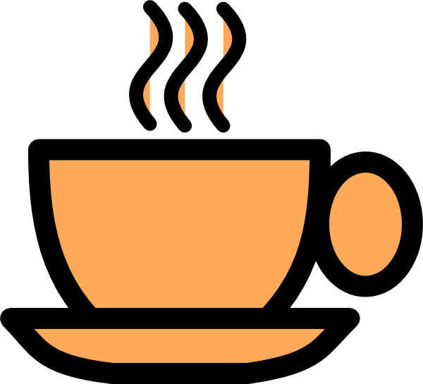 Clip Art At Clker Com Vector Online - Coffee Cup Clip Art (600x545), Png Download
