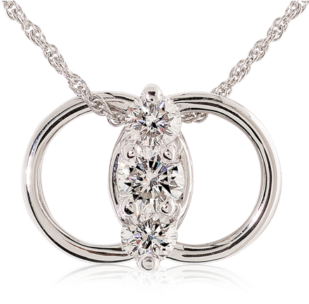 Diamond Marriage Symbol - Diamond Marriage Symbol Necklace (480x430), Png Download