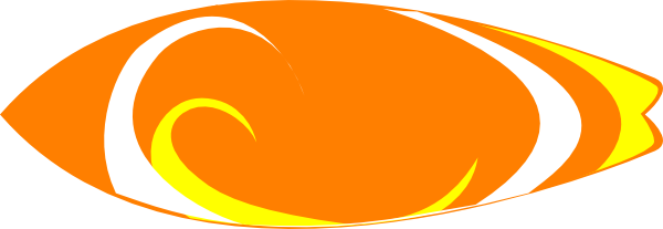 Tropical Surfboard Clipart Surfing Clipart Surf Pictures - Surfing (600x207), Png Download